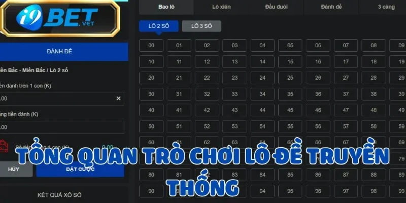 Lô đề truyền thống - Nét thu hút không thể bỏ qua tại I9BET 2 lo-de-truyen-thong